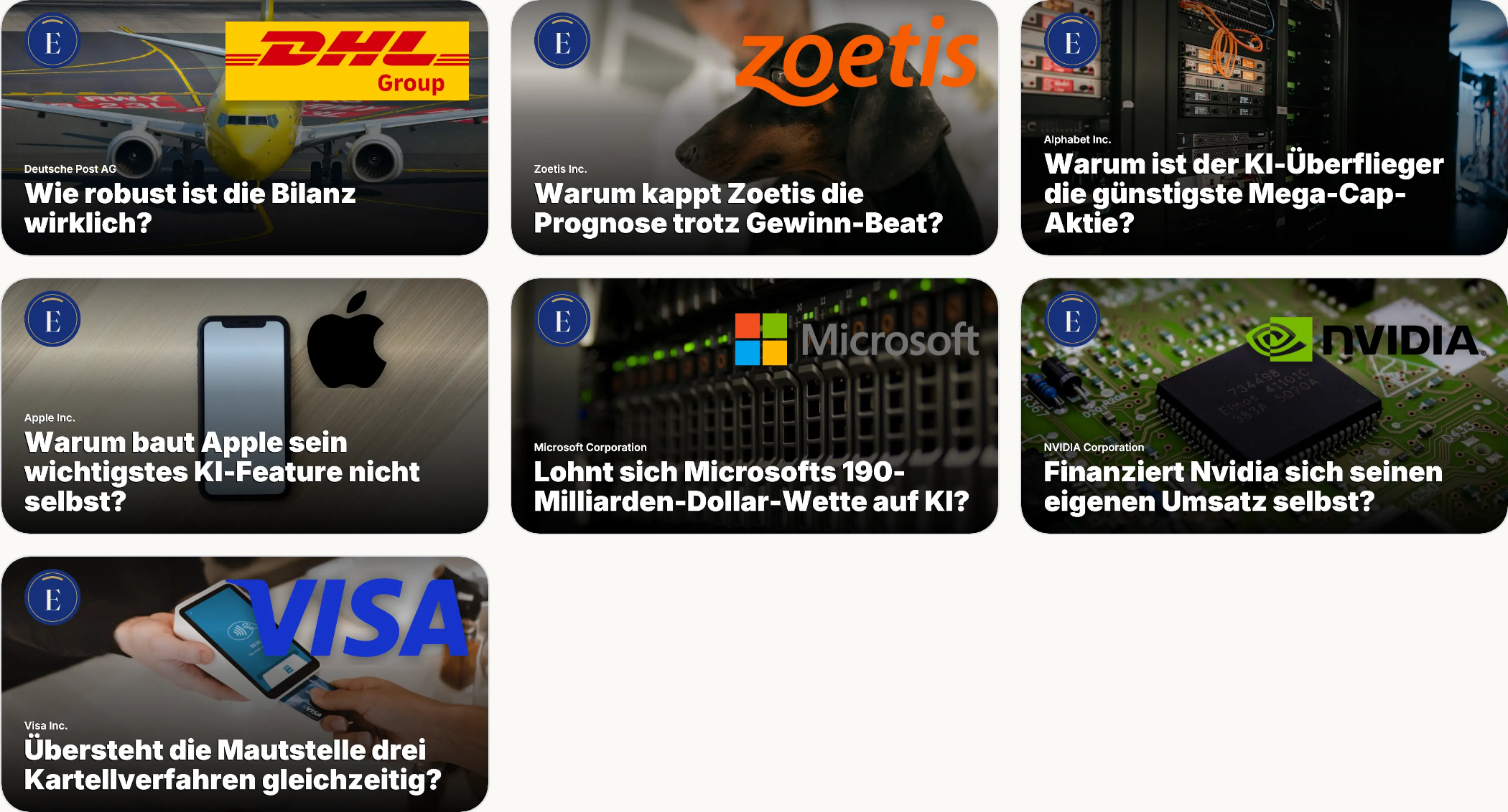 Premium-Aktienanalysen